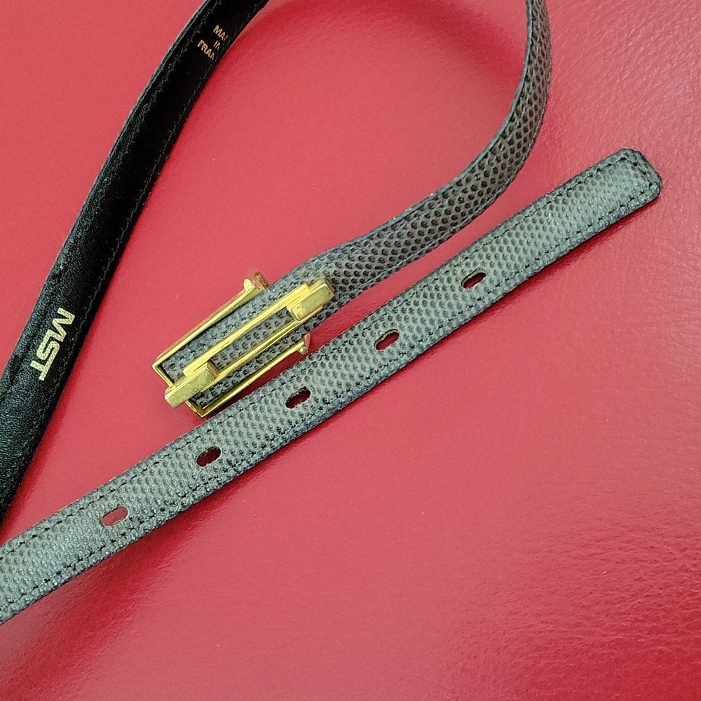 Vintage MST Serpent Belt Women's Size 28 Made in France